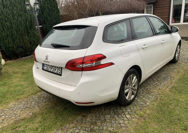 Peugeot 308 cena 38900 przebieg: 145000, rok produkcji 2018 z Drezdenko małe 254